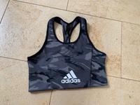 Adidas Top grau schwarz Gr. S Sporttop Fitnesstop wie neu! Brandenburg - Hennigsdorf Vorschau