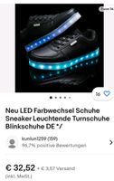 Sneaker Led Blinkeschuh/ Mottowoche / Karneval Nordrhein-Westfalen - Südlohn Vorschau