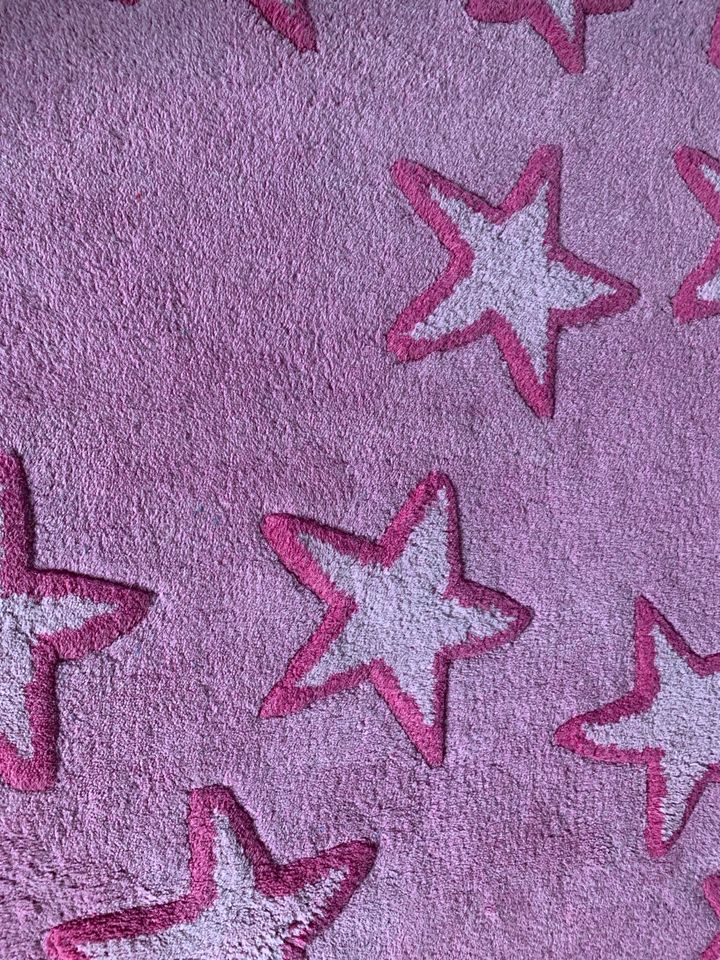 Teppich Kinderzimmer Sterne Rosa Pink 120x180 in Duisburg