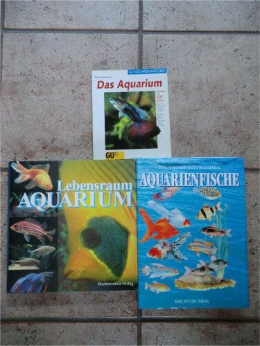 Sachbücher über Aquariumfische und Lebensraum in Leidersbach