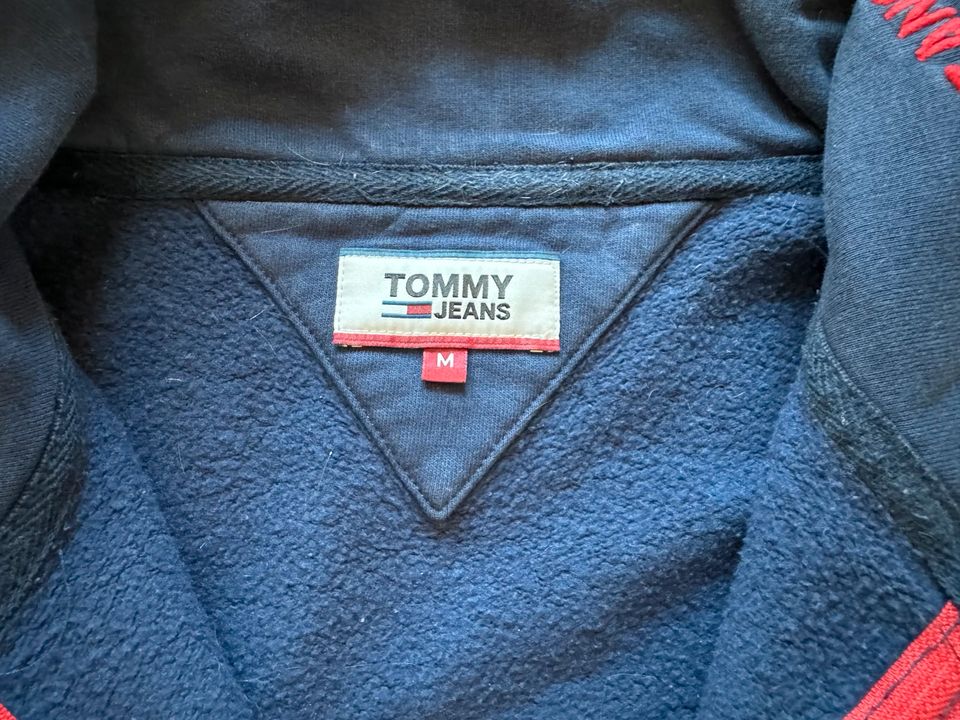 TOMMY HILFIGER PULLOVER blau Gr M in Wöllstein