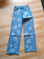 Wie neu Zara Jeans blau Blumen W34 XS Nordrhein-Westfalen - Hamm Vorschau