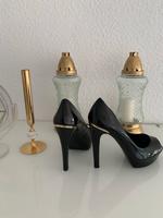 Mango High Heels Pumps in Gr.38 schuh Neu Schwarz Gold Berlin - Spandau Vorschau