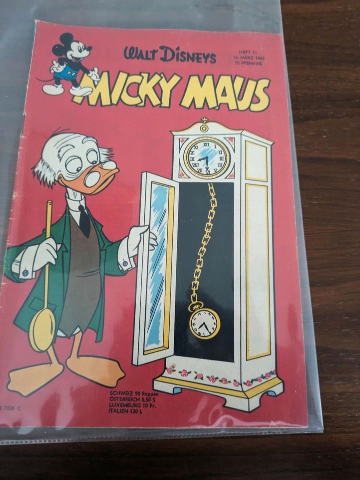 Comics 1950er und 1960er Jahre - Walt Disney Micky Maus in Langenfeld