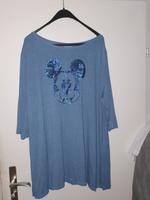 Shirt Disney Micky Maus mit Glanzeffekt blau Gr. 56/58 Neu Baden-Württemberg - Jungingen Vorschau