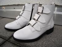Gothic Witch Punk 80s Batcave Schnallen Stiefel Boots weiß NEU Nordrhein-Westfalen - Moers Vorschau