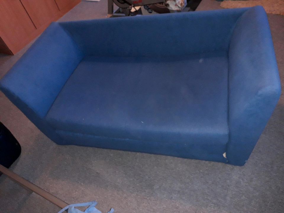 Schlafcouch blau in Dortmund