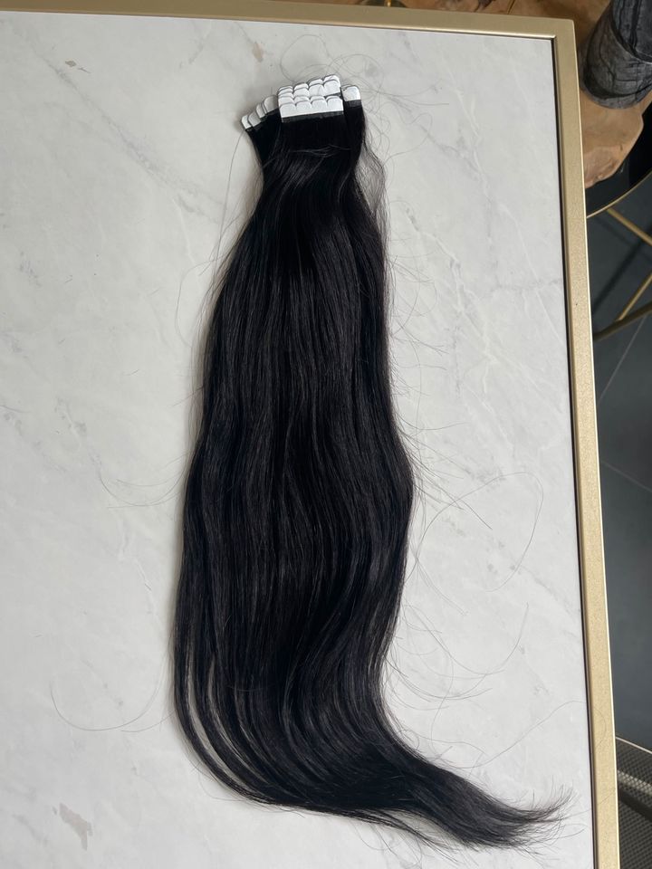 Tape extensions 50/55 cm 100 gr Remy Echthaar Haarverlängerung in Moers