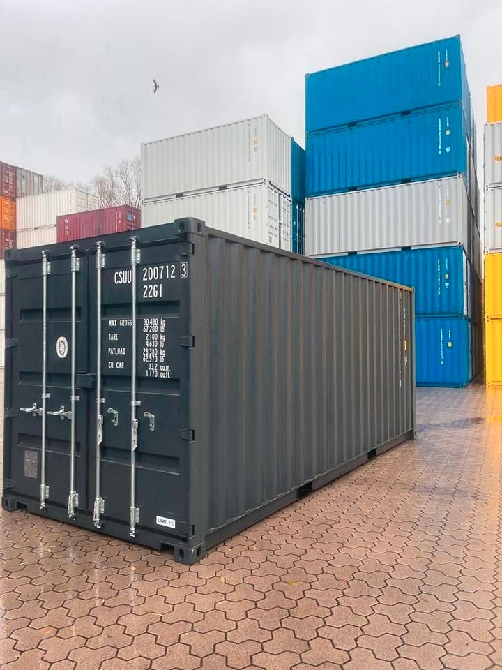 Seecontainer NEU 20Fuß & 40Fuß | Lieferung bundesweit | Lager in Lübeck