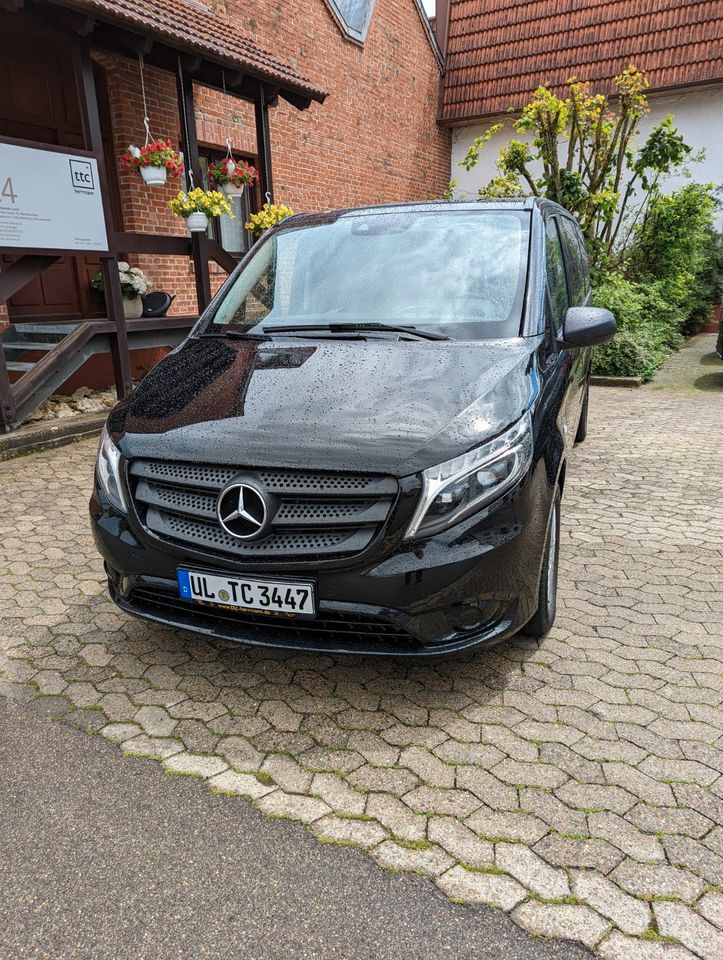 Bus 7 8 9 Sitzer mieten Mercedes Bus, Vito extralang km frei in Laichingen