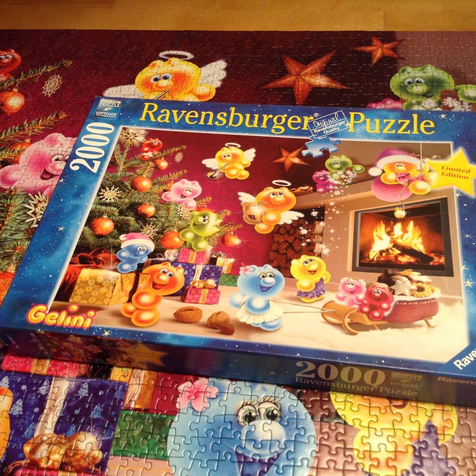 Ravensburger Puzzle Gelini Wilde Weihnachten v 2020 unvollständig in Bad Waldsee