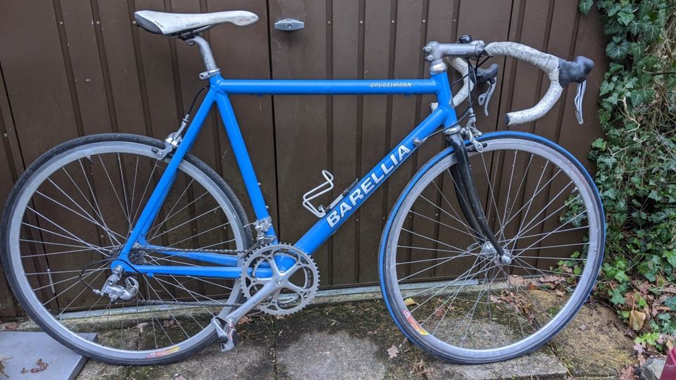 Rennrad von Bruegelmann, Farbe blau in Utting