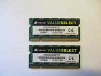 2 Corsair ValueSelect SO-DIMM 2GB, DDR2-667, CL5 Thüringen - Waltershausen Vorschau