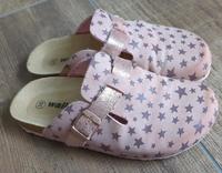 Hausschuhe Clogs Mädchen rosa Sterne 35 Niedersachsen - Niemetal Vorschau