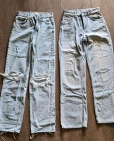 2 Jeans Pull & Bear und BERSHKA Größe 34 blau Girls Mädchchen Nordrhein-Westfalen - Herzogenrath Vorschau