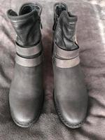 Damen Stiefeletten Gr. 38 schwarz Hessen - Nidda Vorschau