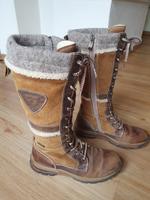 Schnürstiefel gefüttert Tamaris Größe 39 Stiefel Bayern - Neuendettelsau Vorschau