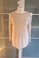 Wie neu! Festlicher zarter Pullover Brax Bluse creme Paillette 38 Bayern - Glonn Vorschau