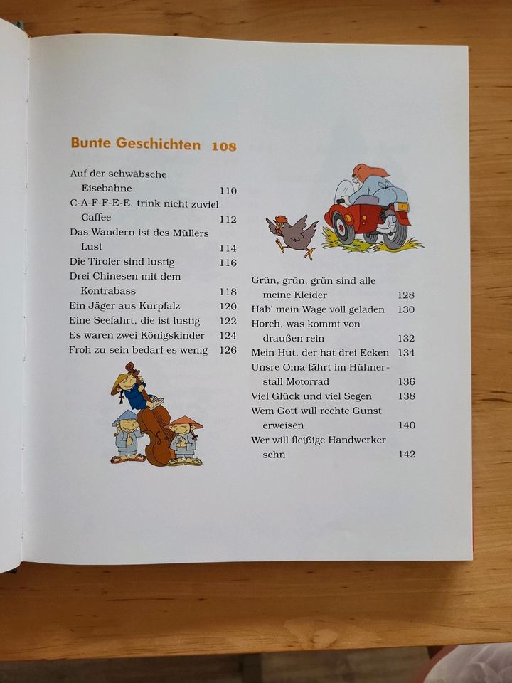 Kinderlieder Buch in Wesselburen