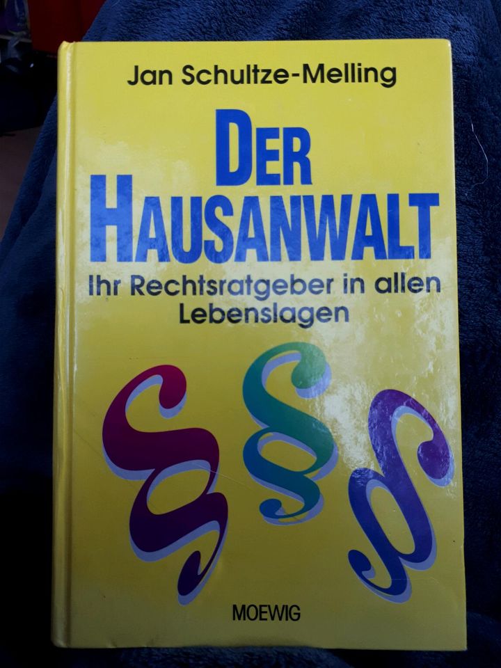 *** Buch Der Hausanwalt Recht Ratgeber 1997 zu verschenken *** in Leipzig