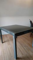 Esstisch Eisentisch mit Glasplatte schwarz Designertisch Nordrhein-Westfalen - Raesfeld Vorschau