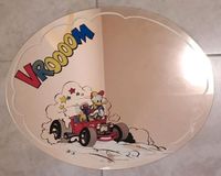 Rar Retro Vintage alter Spiegel oval Walt Disney Donald Duck Auto Hessen - Hohenahr Vorschau