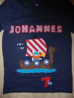 Wikinger Boot Handmade Pirat Schiff Geburtstag Shirt neu benäht Brandenburg - Frankfurt (Oder) Vorschau