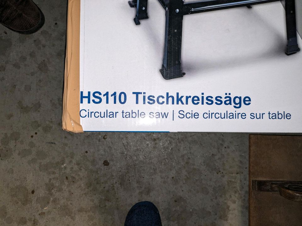 Scheppach Tischkreissäge HS110 in Haßloch