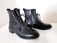 Schuhe Zara Leder Stiefel Lederstiefel Stiefeletten Ankle Boots Bayern - Kempten Vorschau