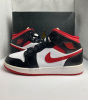 ✅Nike Jordan 1 Mid GS Gym Red Black (Rot/Weiß) 38,5 / 6Y Sneaker Sachsen - Treuen Vorschau