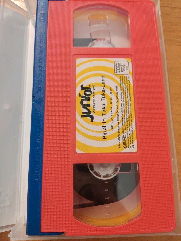 VHS Pippi Langstrumpf in Taka-Tuka-Land / Astrid Lindgren in Hoya