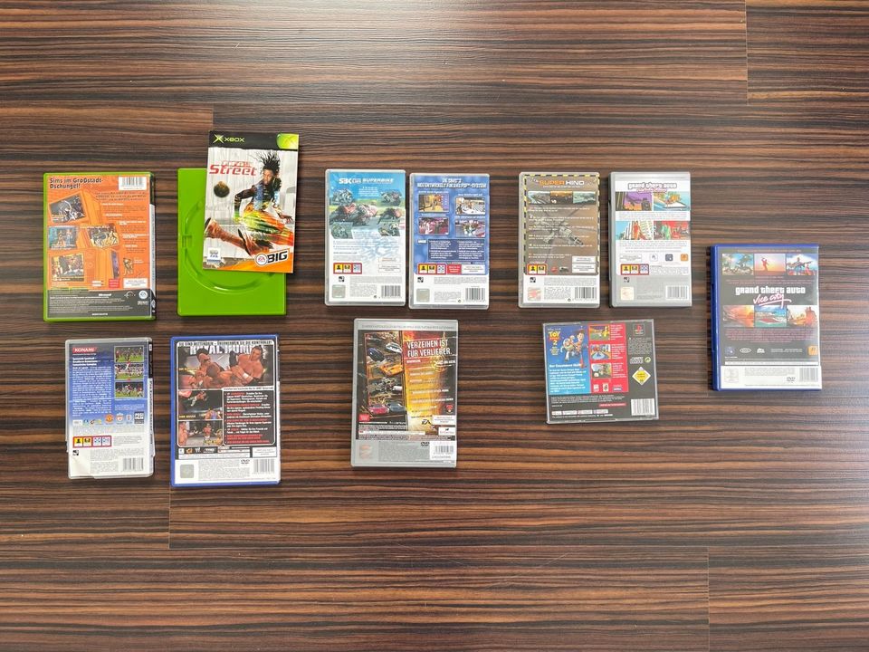 Diverse Spielehüllen/ Verpackungen/ OVP (LEER) in Weinstadt