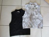 Top Shirt schwarz hell 2 Stück  neu ungetragen Nordrhein-Westfalen - Lohmar Vorschau