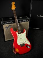 2013 Fender 60 Strat Fiesta Red over Sunburst Relic Bayern - Kiefersfelden Vorschau