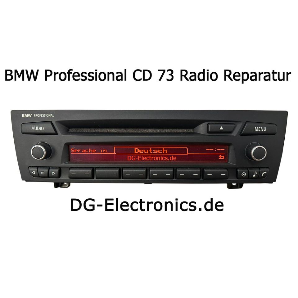 BMW Professional CD 73 Radio (Alpine) CD-Player Reparatur in Hannover