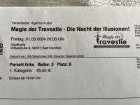 2 Eintrittskarten Magie der Travestie Die Nacht der Illusionen Hessen - Bad Hersfeld Vorschau