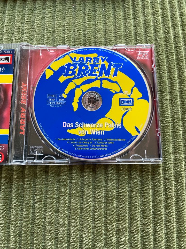 Larry Brent CD Macabros Dämonenkiller Grusel CD in Wolfenbüttel