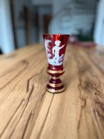 Sehr seltene Vintage Mary Gregory Cranberry Vase Nordrhein-Westfalen - Iserlohn Vorschau