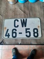 DDR Nummernschild W50, IFA, MZ, LKW, Anhänger Mecklenburg-Vorpommern - Züssow Vorschau