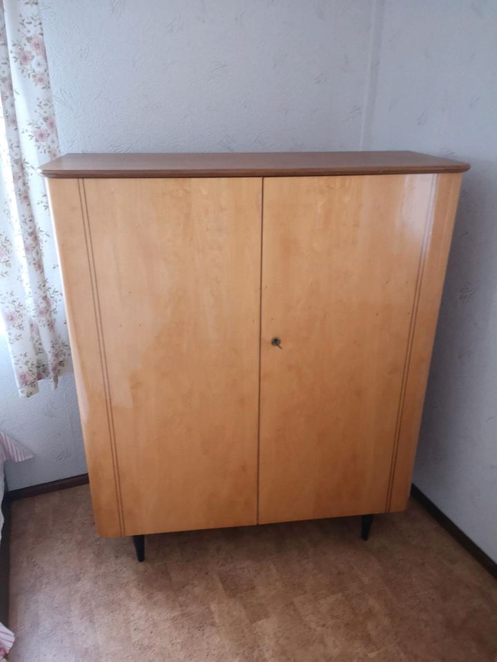 Vintage Wohnzimmer Schrank 60er 70er Jahre in Gera