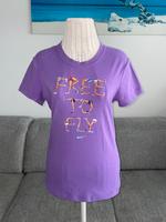 Nike Dry Fit Top Shirt Sport T-Shirt Lila mit Aufdruck Östliche Vorstadt - Hulsberg Vorschau