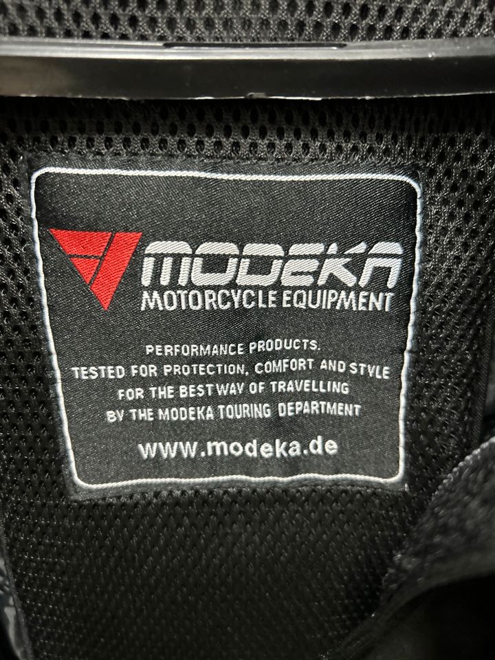 Wie neu. Modeka Motorradjacke Jacke mit Rücken Protektor in Mengerskirchen