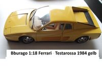 Ferrari Testarossa > 1984 gelb >> Bburago 1:18 Made in Italy Niedersachsen - Celle Vorschau