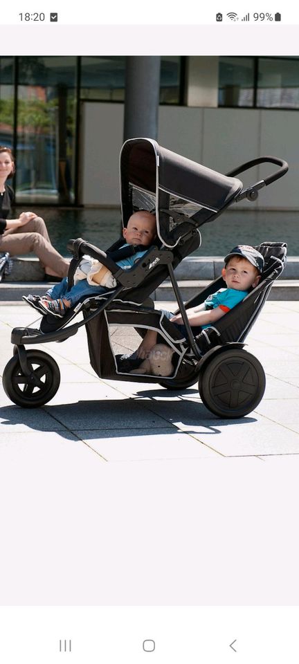 Hauck zwillingswagen/buggy in Duisburg