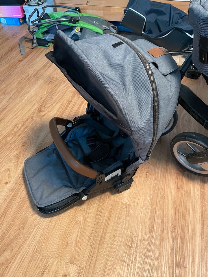 Kinderwagen + Sport Aufsatz mutsy evo in Halle