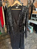 Damen Cocktail Wickelkleid mit Pailetten Östliche Vorstadt - Fesenfeld Vorschau