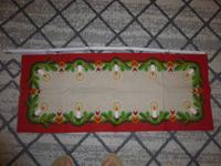 Weihnachts Läufer, Tischdecke Mitteldecke Halbleinen Bayern - Bergrheinfeld Vorschau