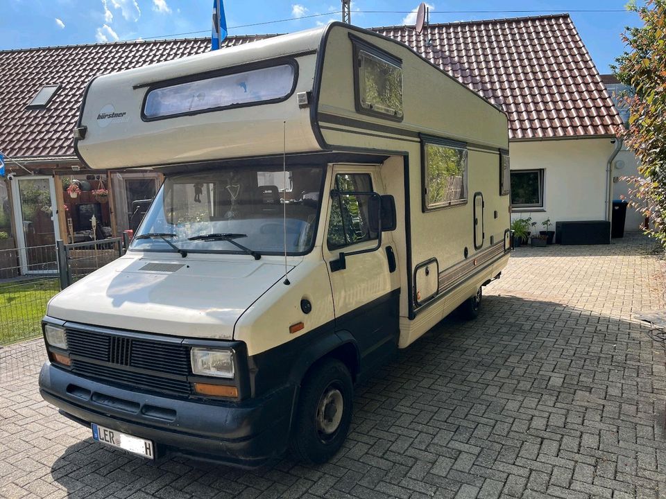 Wohnmobil Fiat Ducato H Kennzeichen in Leer (Ostfriesland)