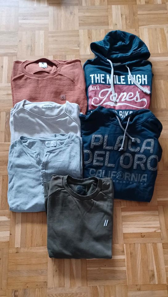 Hoodie/Shirt Paket u.a.Garcia Gr L in Minden