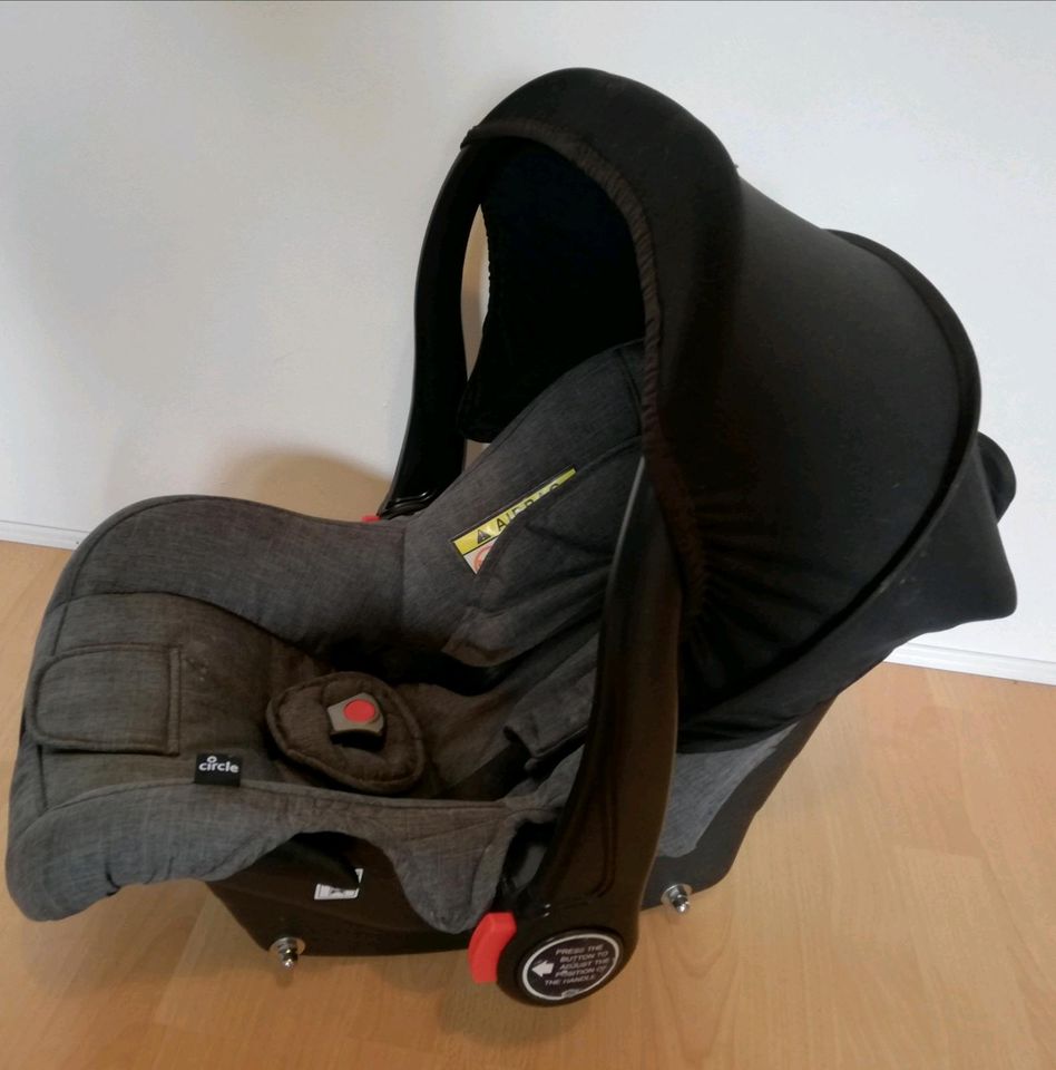 ABC Design Kinderwagen Set 3in1 Catania 4 - Circle Edition Grau in Hirschberg a.d. Bergstr.